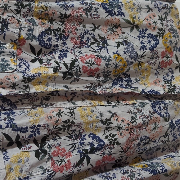 Floral long sleeve st johns bay button up - Picture 3 of 4